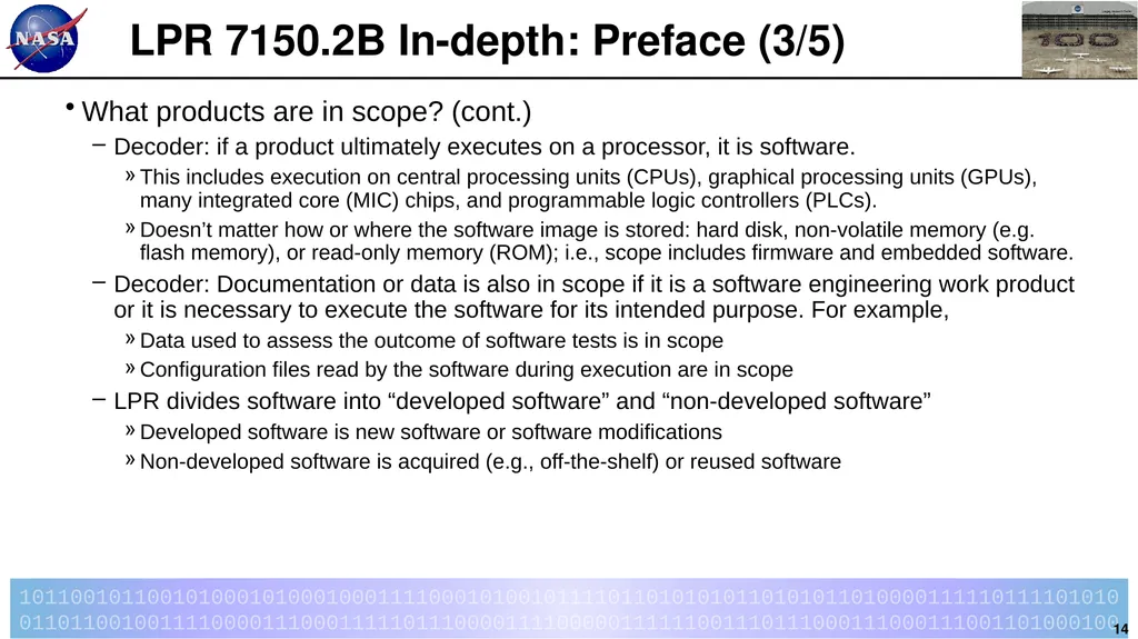 Introduction to LPR 7150.2B LaRC Software - slide 14 of 45