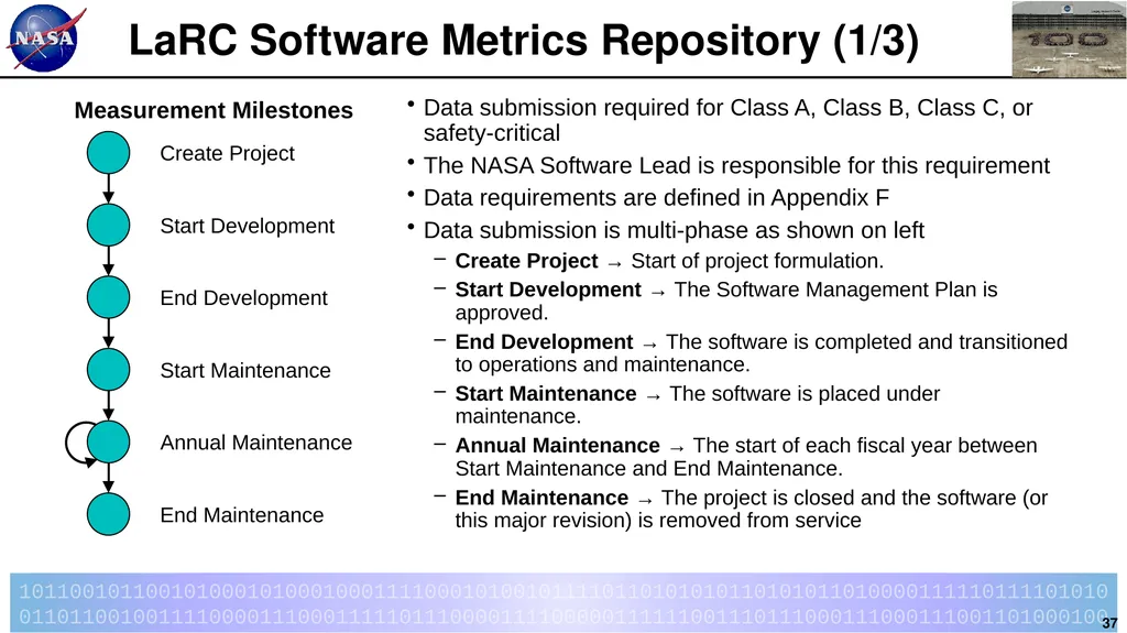 Introduction to LPR 7150.2B LaRC Software - slide 37 of 45