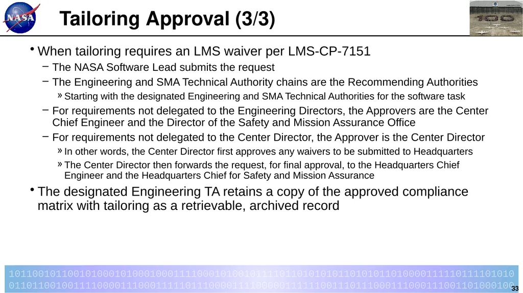 Introduction to LPR 7150.2B LaRC Software - slide 33 of 45