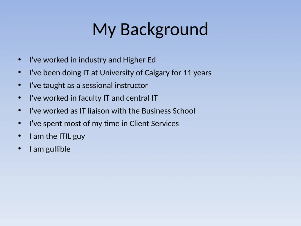 Integrating Central and Distributed IT Groups - slide 3 of 34
