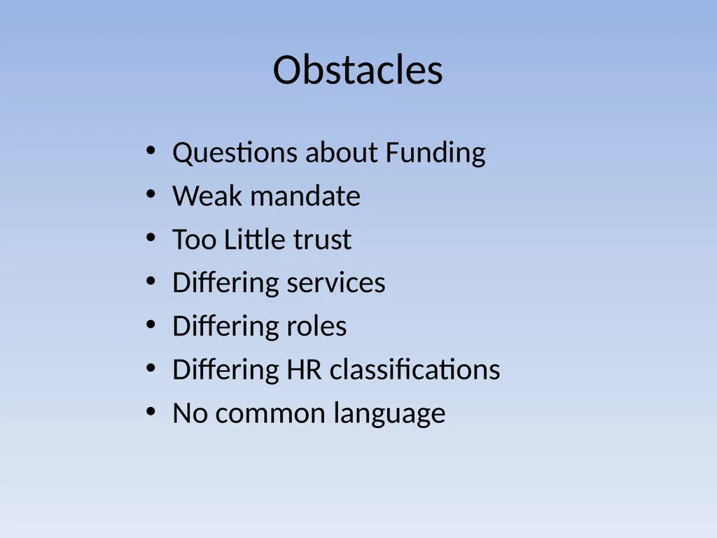Integrating Central and Distributed IT Groups - slide 18 of 34