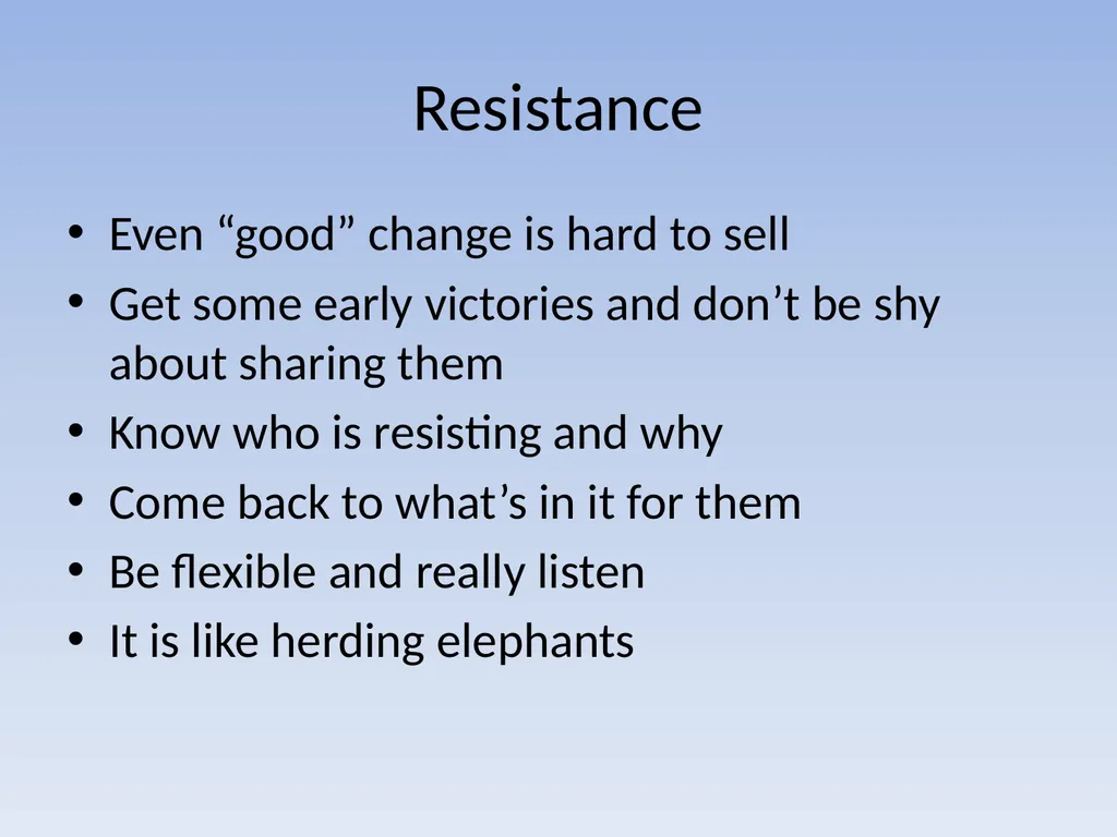 Integrating Central and Distributed IT Groups - slide 32 of 34