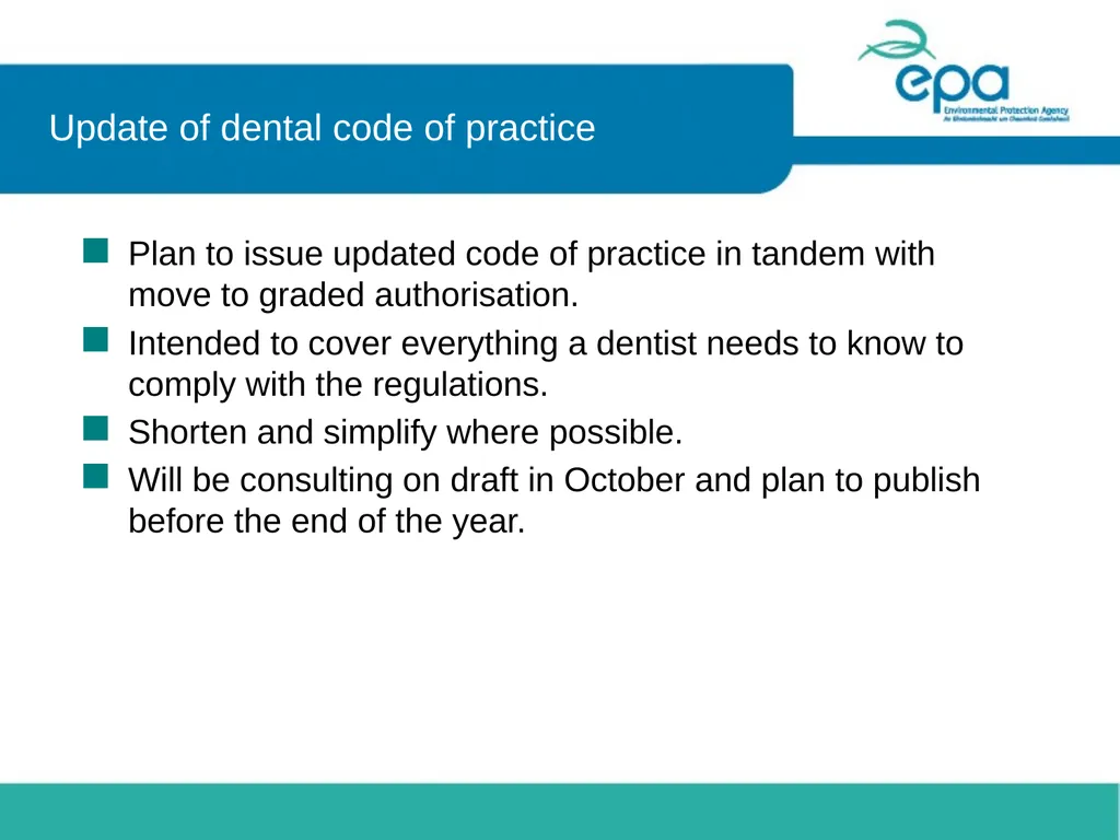Impact of changes in radiation protection - slide 9 of 14
