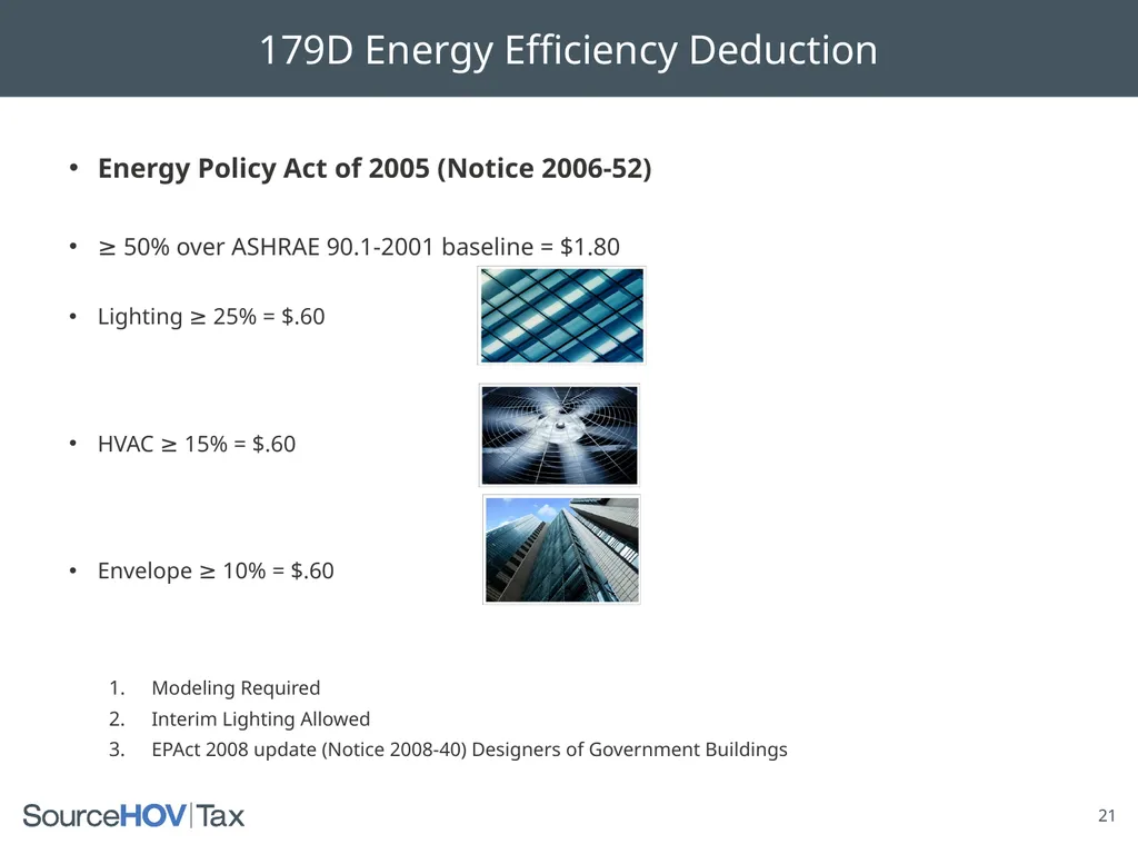PATH Act of 2015 With a Focus on Depreciation and - slide 21 of 23