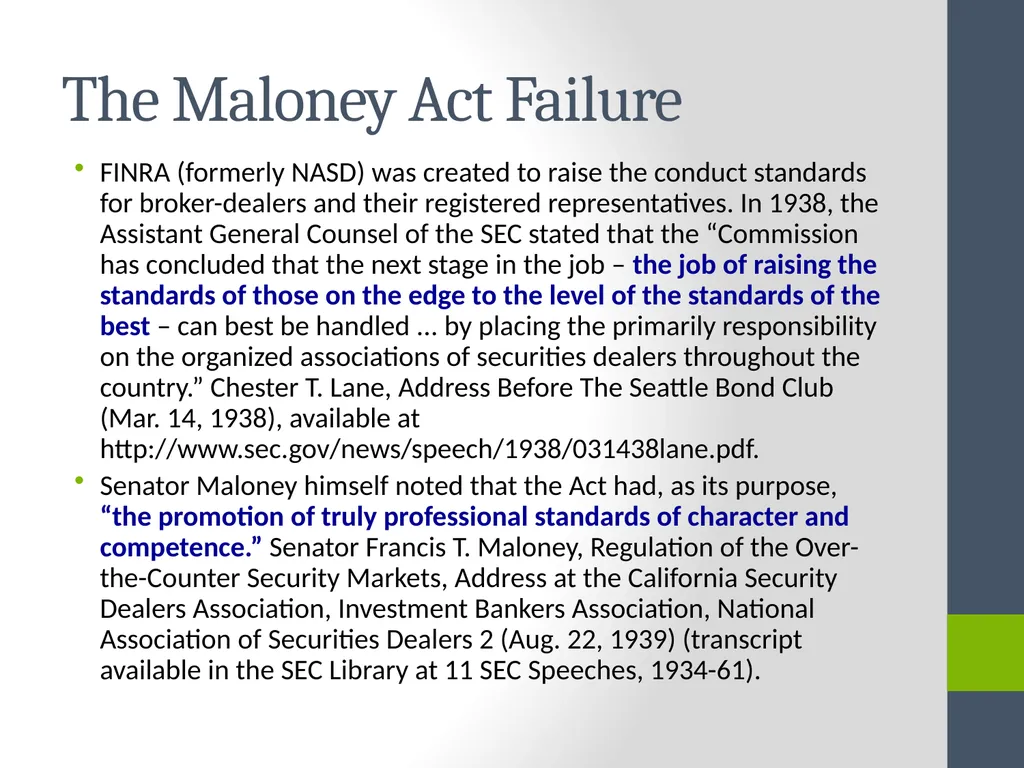 Fiduciary Duties of Brokers, Investment Advisers, - slide 6 of 14