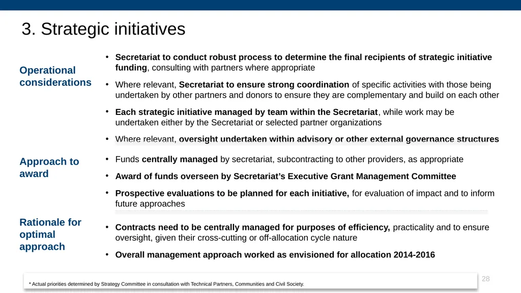 Allocation and Catalytic Investment Access to - slide 28 of 29