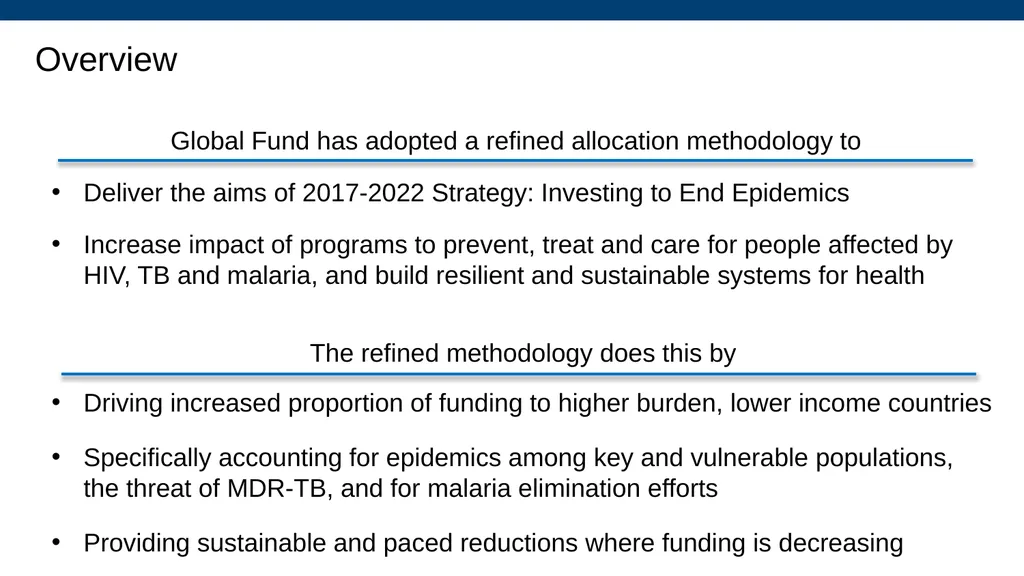 Allocation and Catalytic Investment Access to - slide 3 of 29