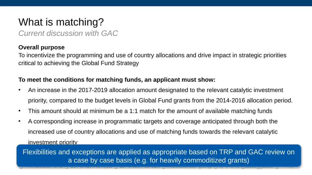 Allocation and Catalytic Investment Access to - slide 21 of 29