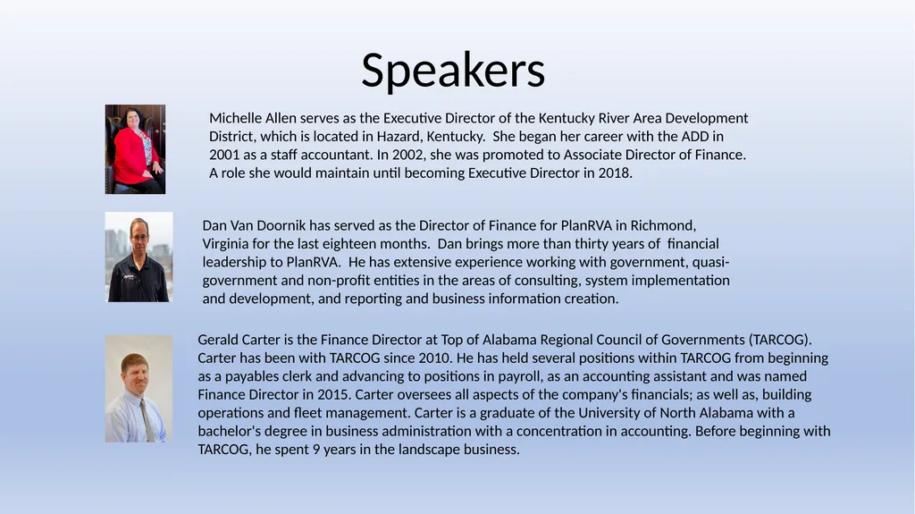 What Finance Directors WANT Executive Directors to - slide 2 of 4