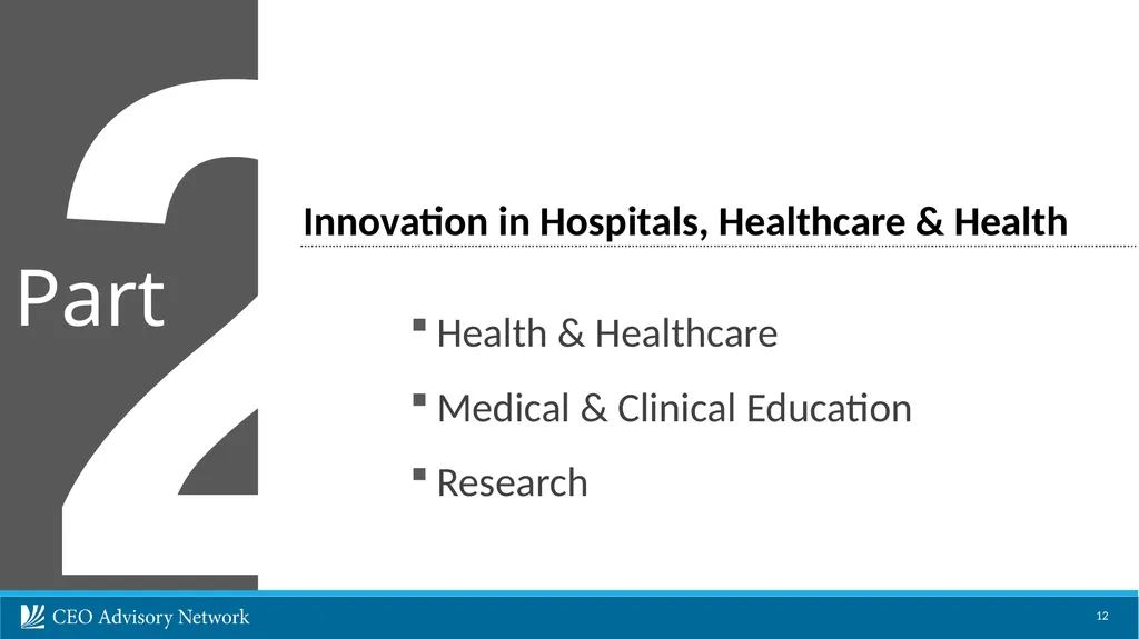 CEO Advisory Services Nanjing Innovation - slide 12 of 24