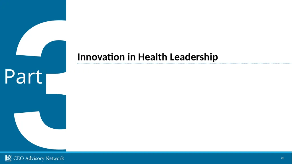 CEO Advisory Services Nanjing Innovation - slide 20 of 24