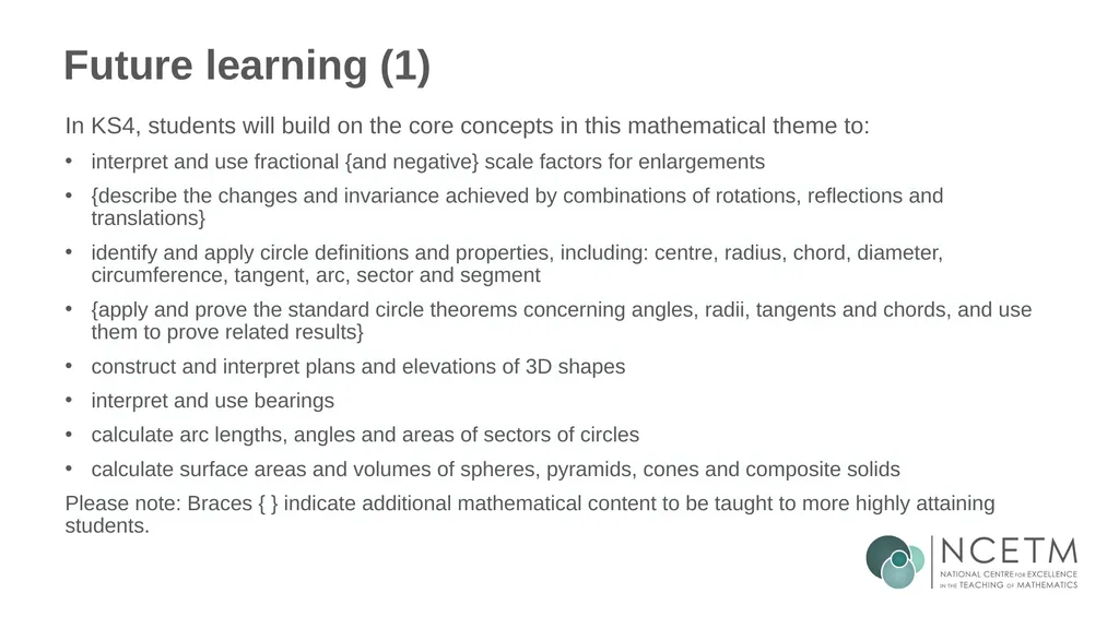 Constructing perpendicular bisectors using - slide 42 of 47