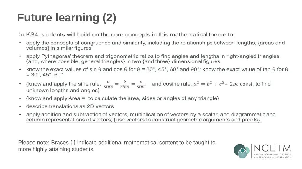 Constructing perpendicular bisectors using - slide 43 of 47