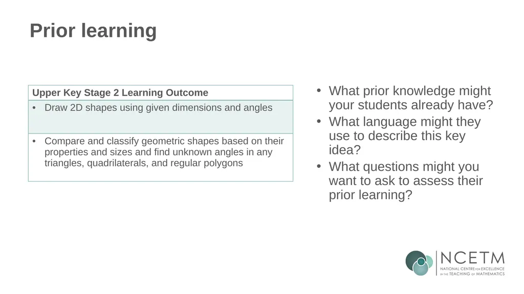 Constructing perpendicular bisectors using - slide 9 of 47