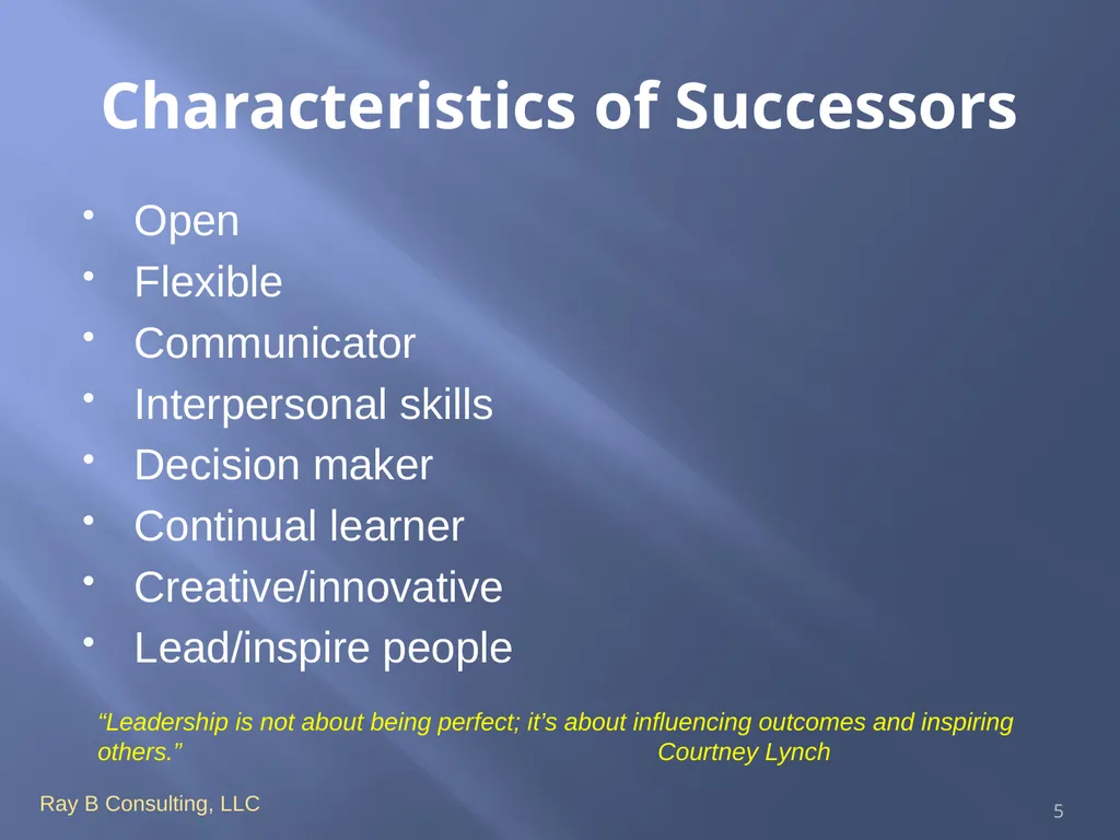 Succession planning and you National Hispanic - slide 5 of 18