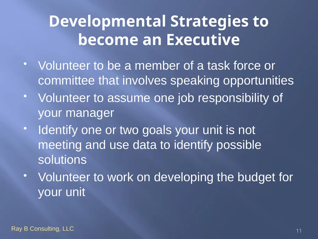Succession planning and you National Hispanic - slide 11 of 18