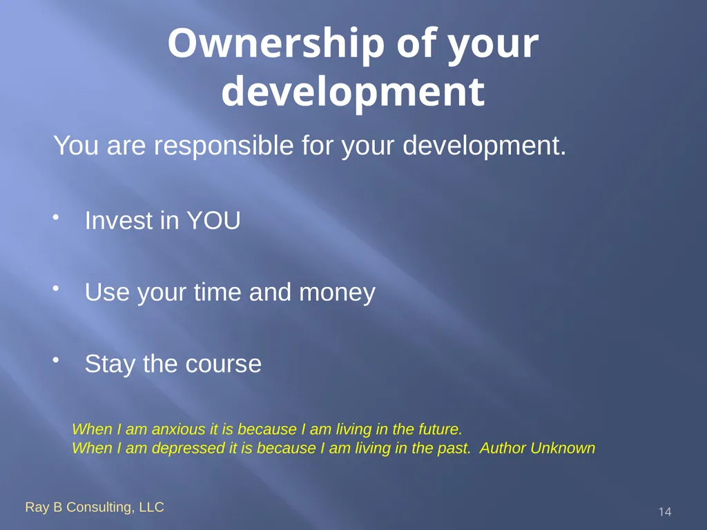 Succession planning and you National Hispanic - slide 14 of 18