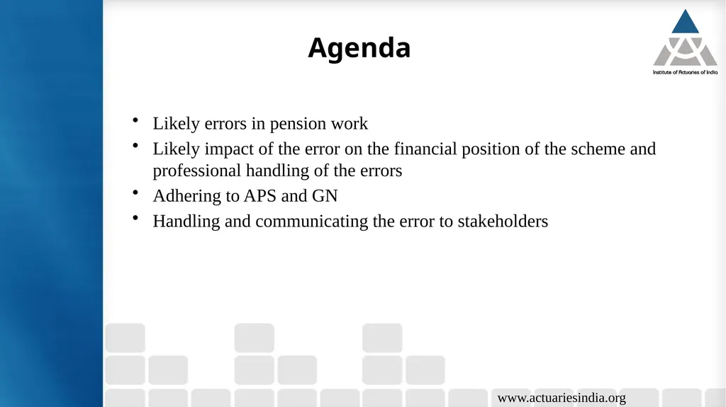 Handling error in reporting Guide : Mr. Suresh - slide 4 of 23