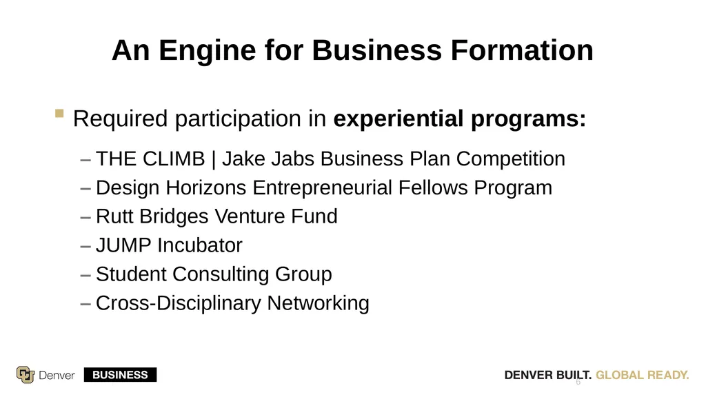 Proposal for a New Degree Program Master of - slide 6 of 12