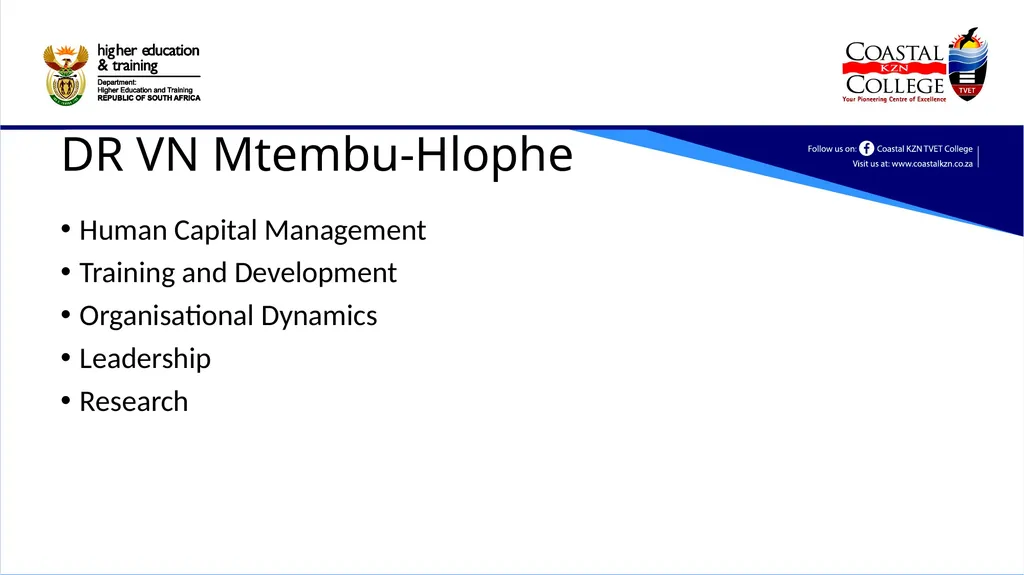 Report to the Portfolio Committee on Higher - slide 5 of 16