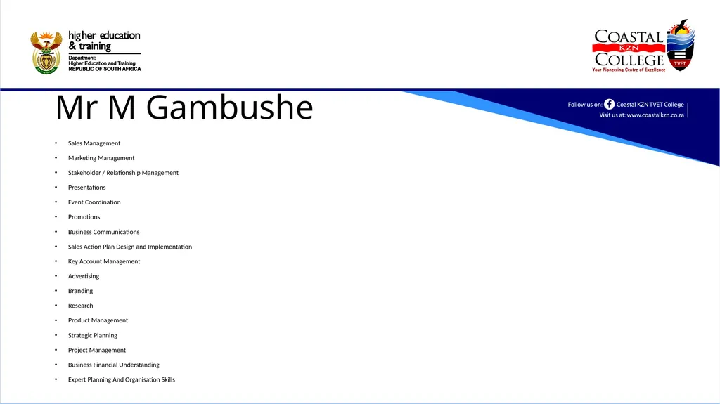 Report to the Portfolio Committee on Higher - slide 11 of 16