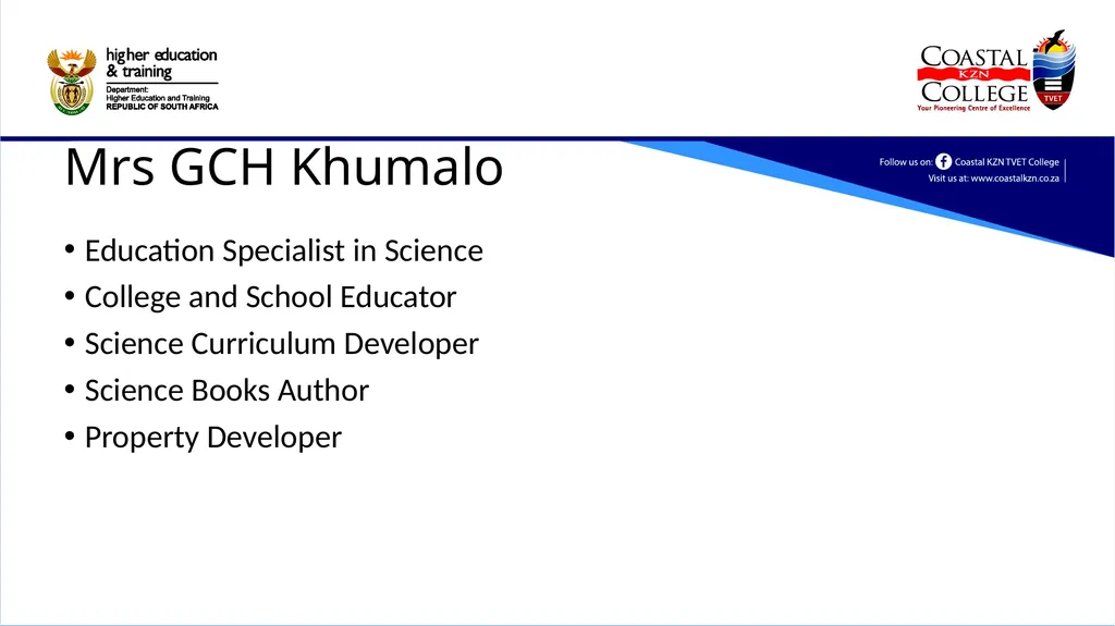 Report to the Portfolio Committee on Higher - slide 6 of 16