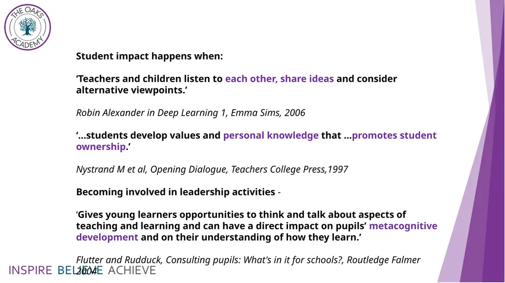 Student Leadership 2022 - 2023 In September we - slide 11 of 13