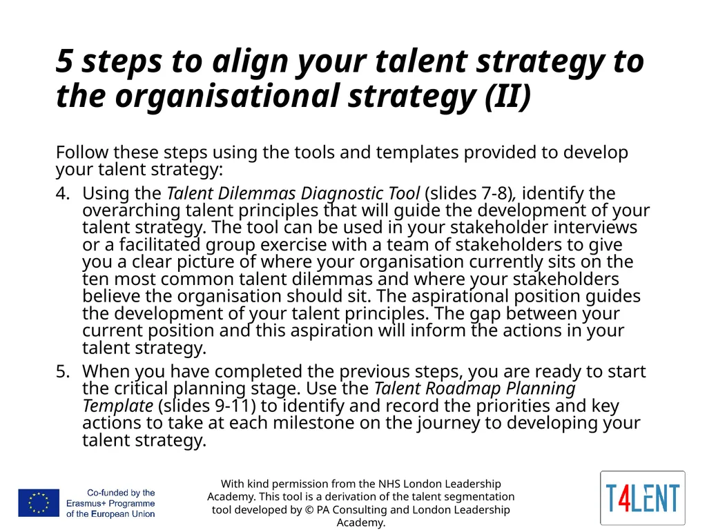 Talent 4.0 – Talent Management for SMEs Training - slide 4 of 11