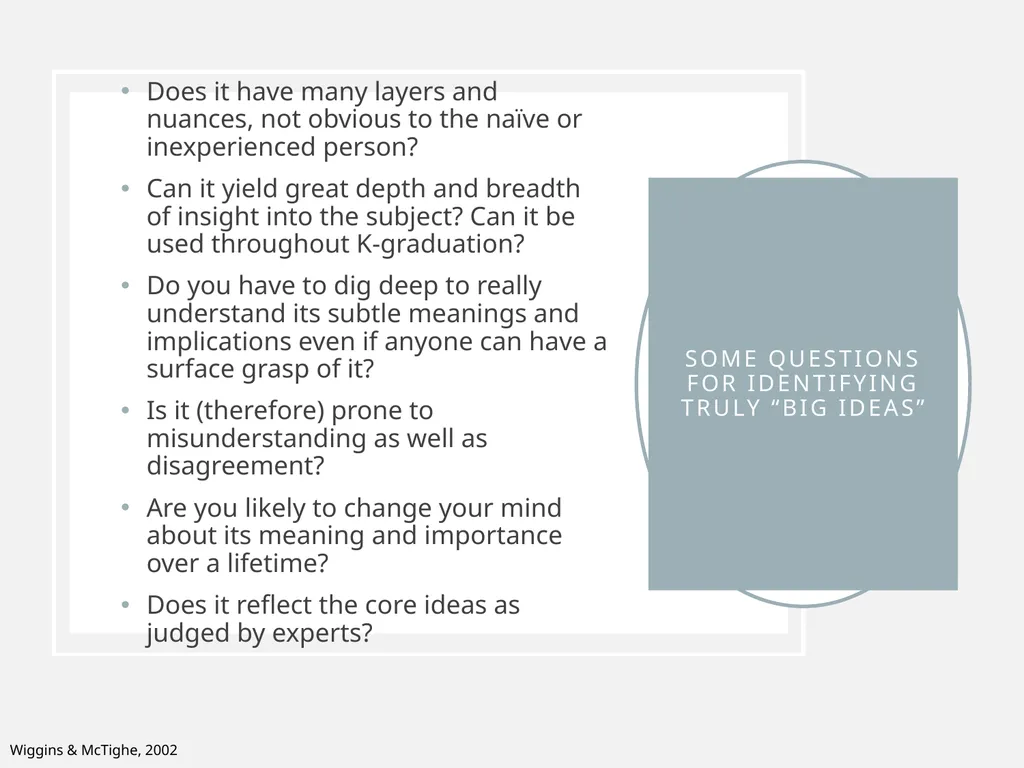 Constructing meaningful learning What is ‘backward - slide 11 of 36