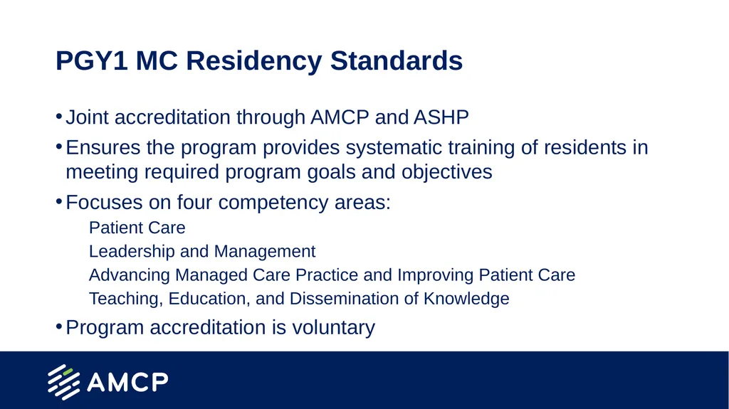 Postgraduate Training Opportunities in Managed - slide 12 of 18