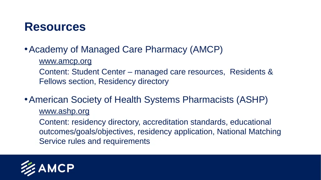 Postgraduate Training Opportunities in Managed - slide 11 of 18