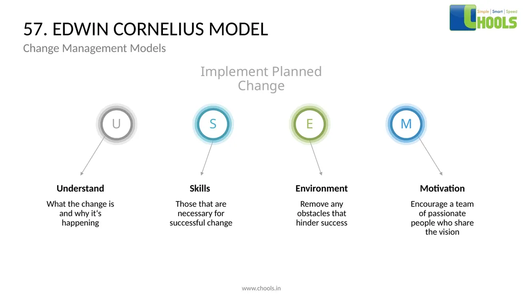 CHANGE MANAGEMENT MODELS BY CHOOLS CONSULTING - slide 75 of 104