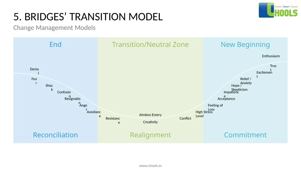 CHANGE MANAGEMENT MODELS BY CHOOLS CONSULTING - slide 10 of 104