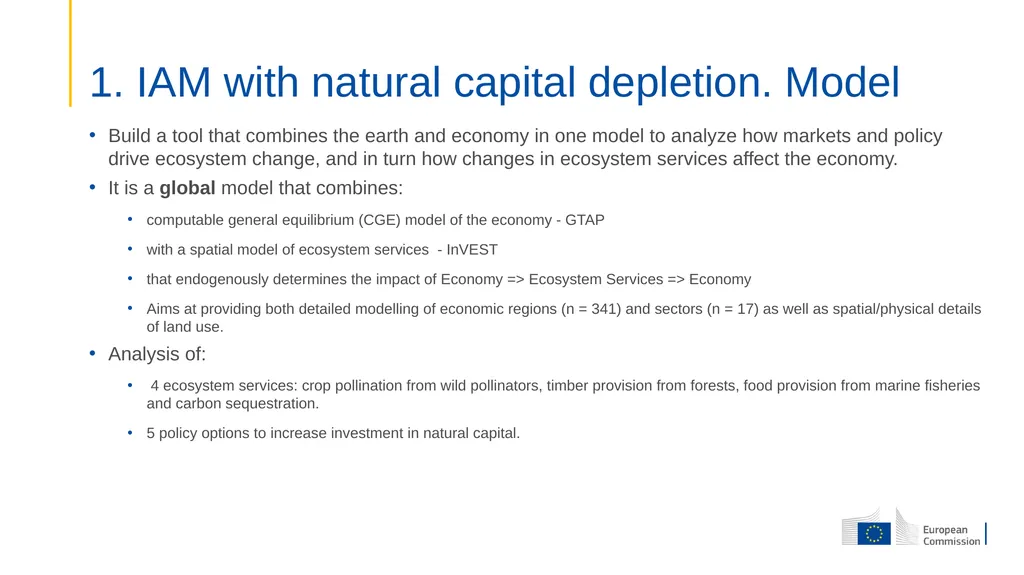 Integrating natural capital into macroeconomic - slide 3 of 15