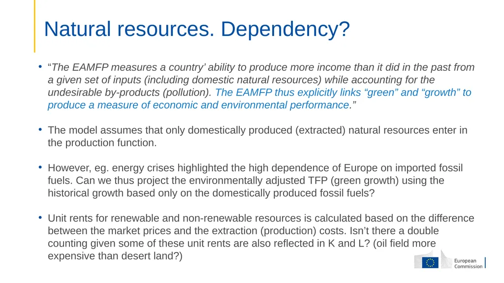 Integrating natural capital into macroeconomic - slide 8 of 15
