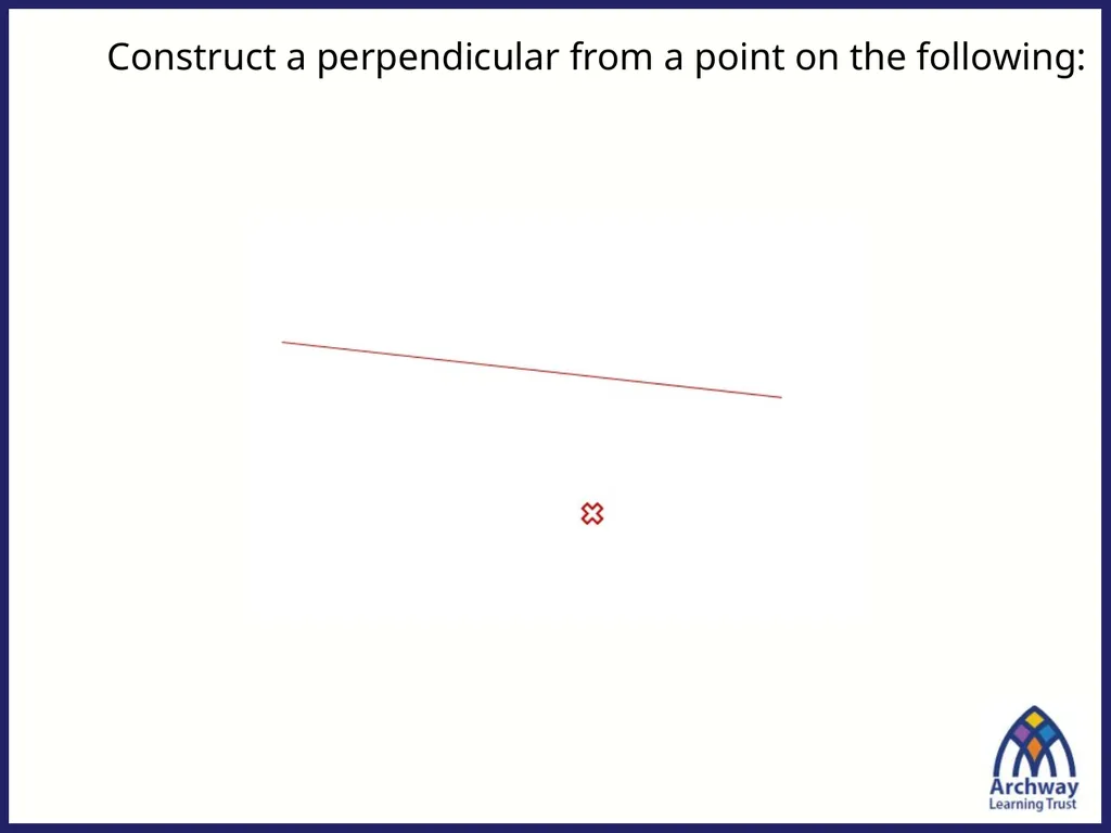 John is now standing at the point marked with a - slide 15 of 17