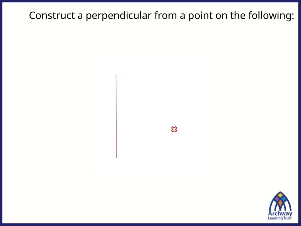 John is now standing at the point marked with a - slide 16 of 17