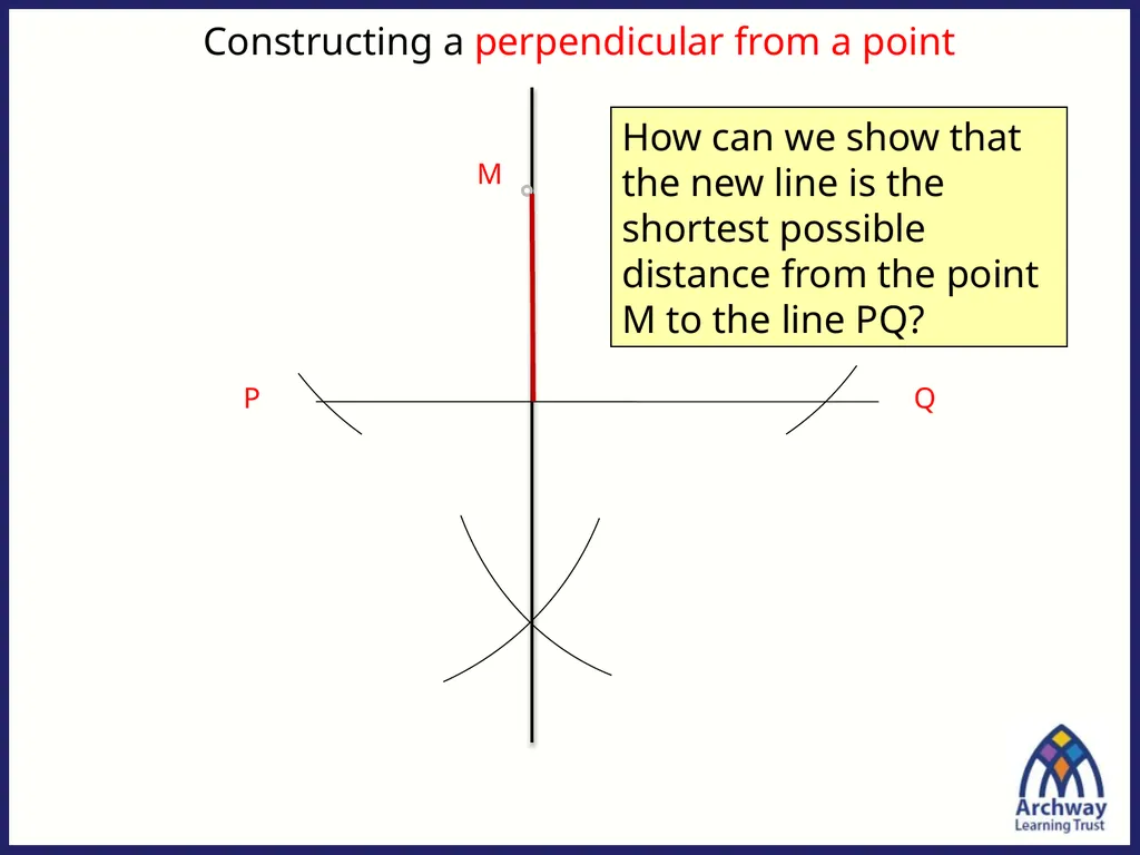 John is now standing at the point marked with a - slide 8 of 17