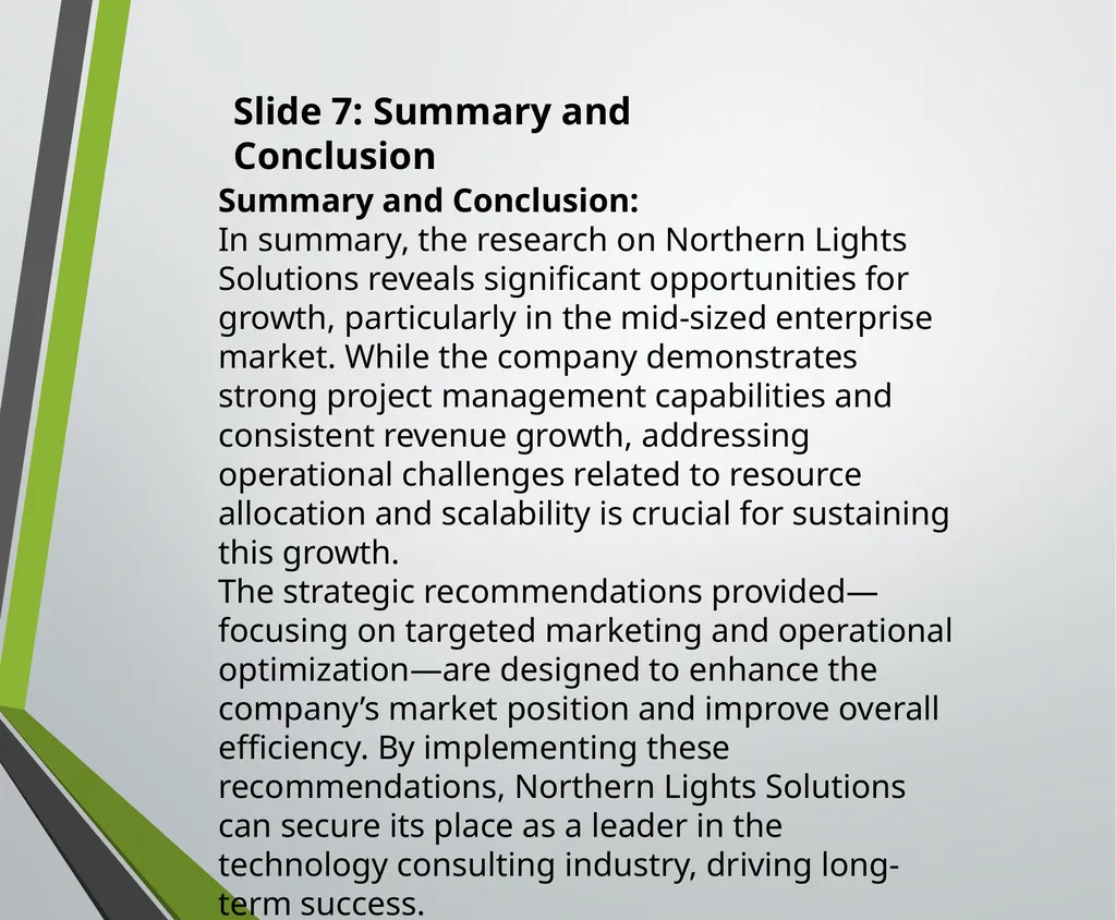 Slide 1: Title Slide Presentation Title: Assessing - slide 7 of 8