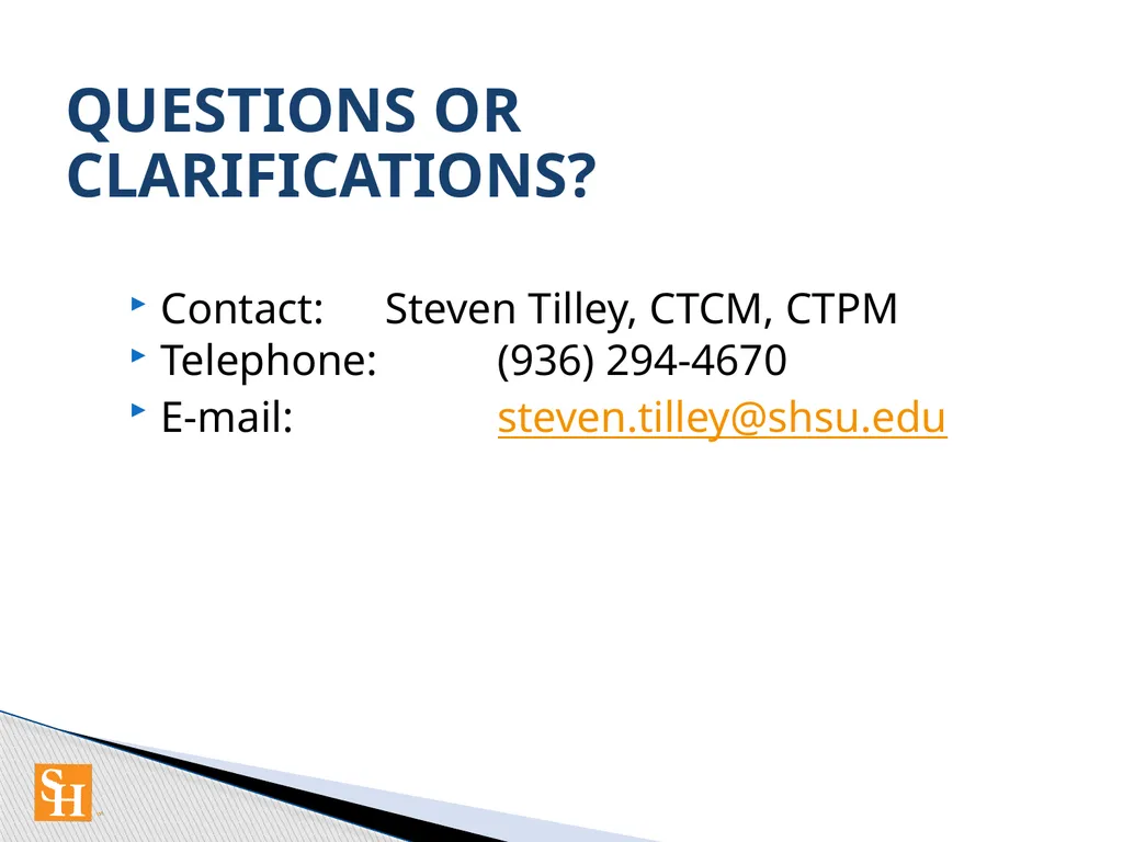 Contract Routing Procedures Overview of contract - slide 33 of 33