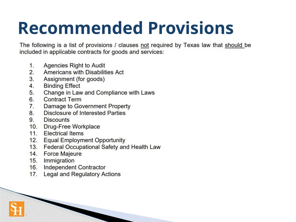 Contract Routing Procedures Overview of contract - slide 19 of 33