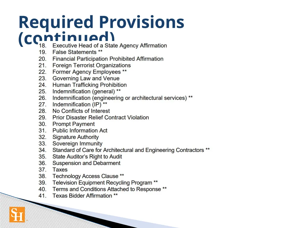 Contract Routing Procedures Overview of contract - slide 18 of 33