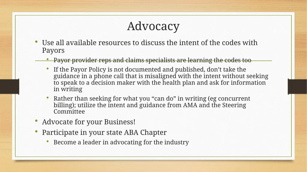 Roundtable Discussion Emily Roche—Director of ABA - slide 36 of 38