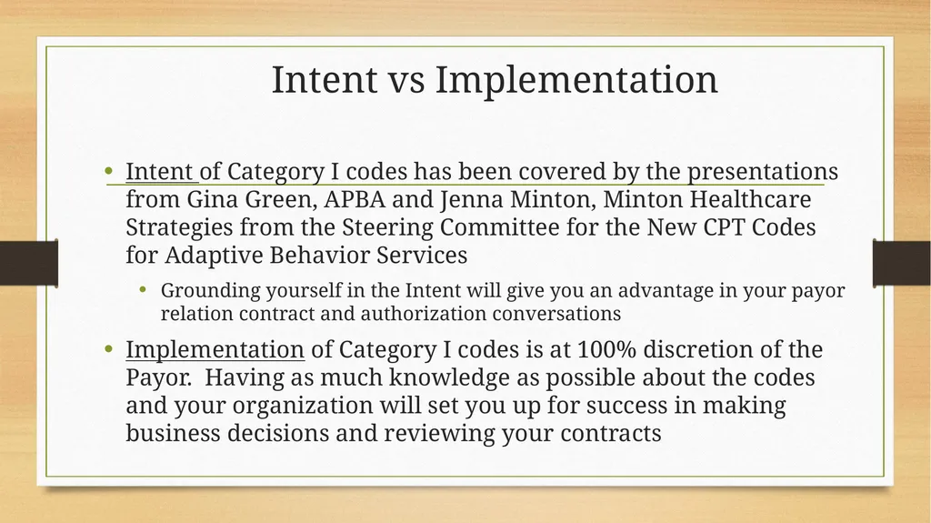 Roundtable Discussion Emily Roche—Director of ABA - slide 31 of 38