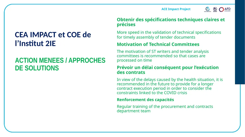 Emmanuel Bamfo ANSONG Procurement Specialist AAU - slide 24 of 32