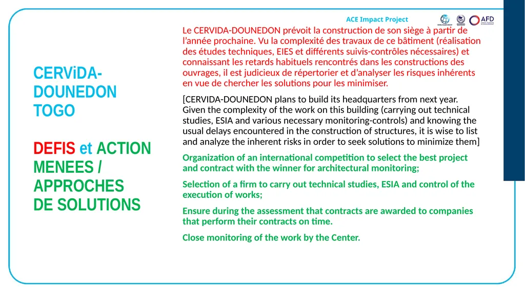 Emmanuel Bamfo ANSONG Procurement Specialist AAU - slide 27 of 32