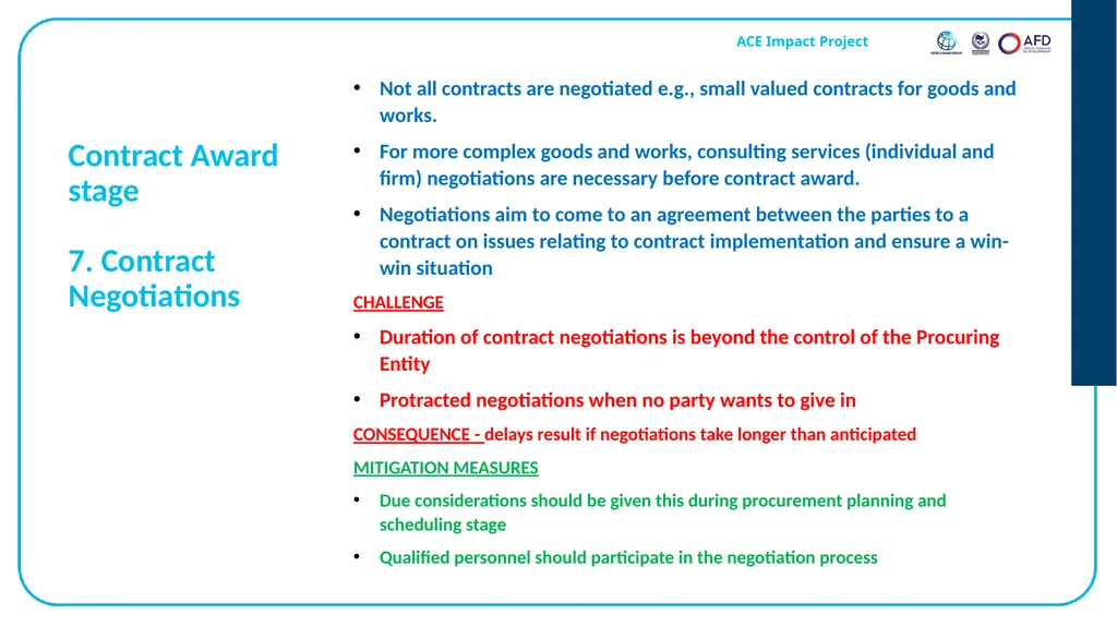 Emmanuel Bamfo ANSONG Procurement Specialist AAU - slide 11 of 32