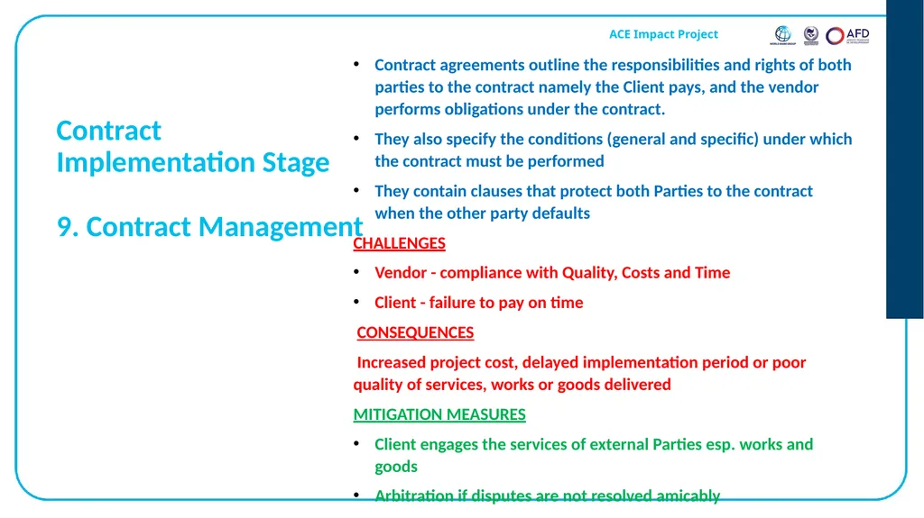 Emmanuel Bamfo ANSONG Procurement Specialist AAU - slide 13 of 32