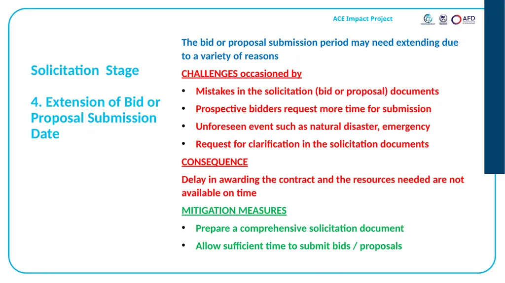 Emmanuel Bamfo ANSONG Procurement Specialist AAU - slide 7 of 32