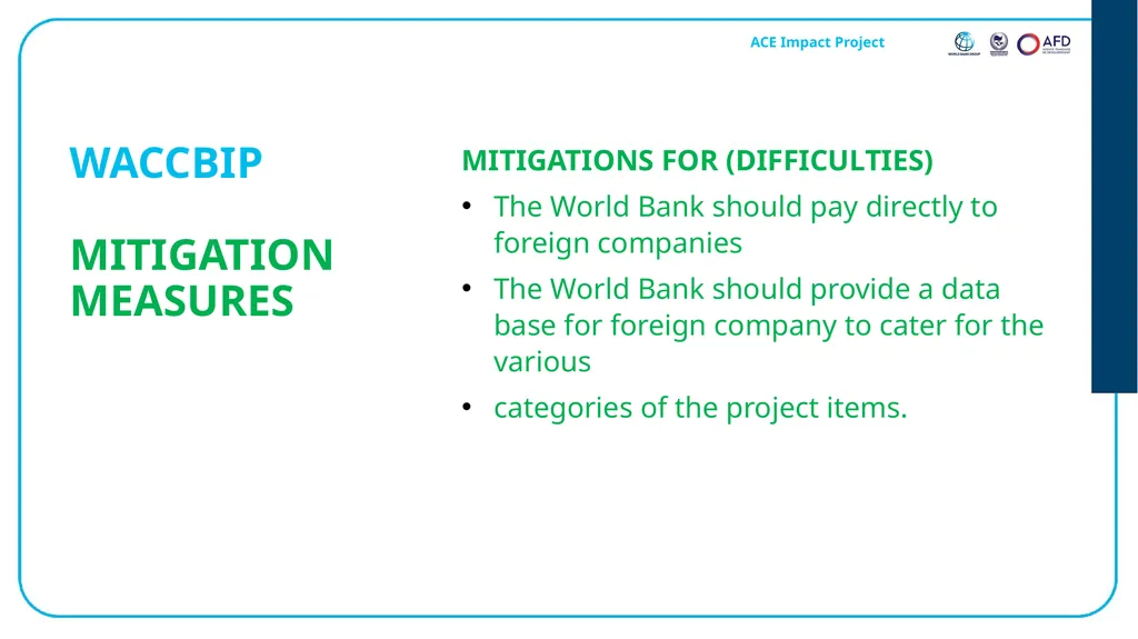 Emmanuel Bamfo ANSONG Procurement Specialist AAU - slide 18 of 32